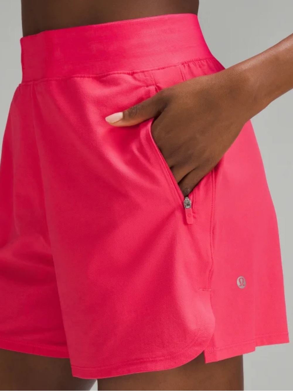 LULULEMON | License to Train High Rise 4” Shorts in Lipgloss Pink | 6